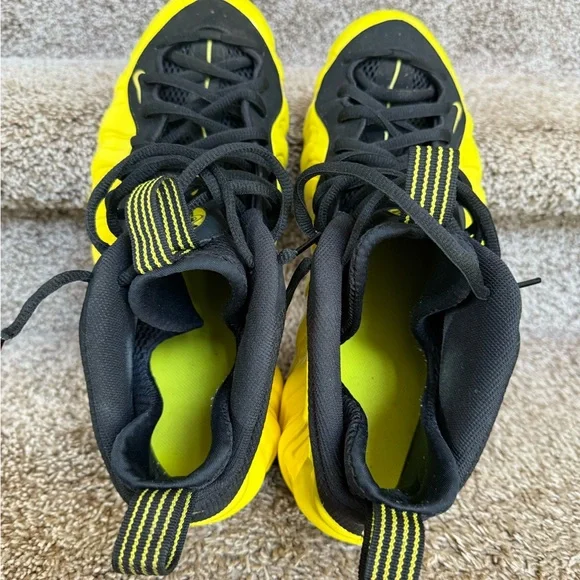 Nike Air Foamposite One “Wu Tang” Optic Yellow and Black Sneakers